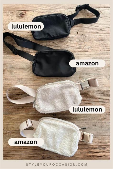 best lulu belt bag dupe|lululemon look alike belt bag.